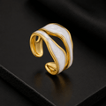 Anillo Ondas de Nácar
