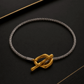 Pulsera Dos Tonos con Cierre Toggle